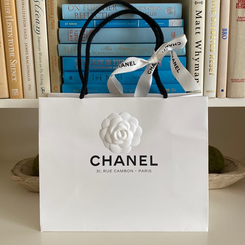 CHANEL Shopping Gift Bag Exclusive from Paris Store - Authentic